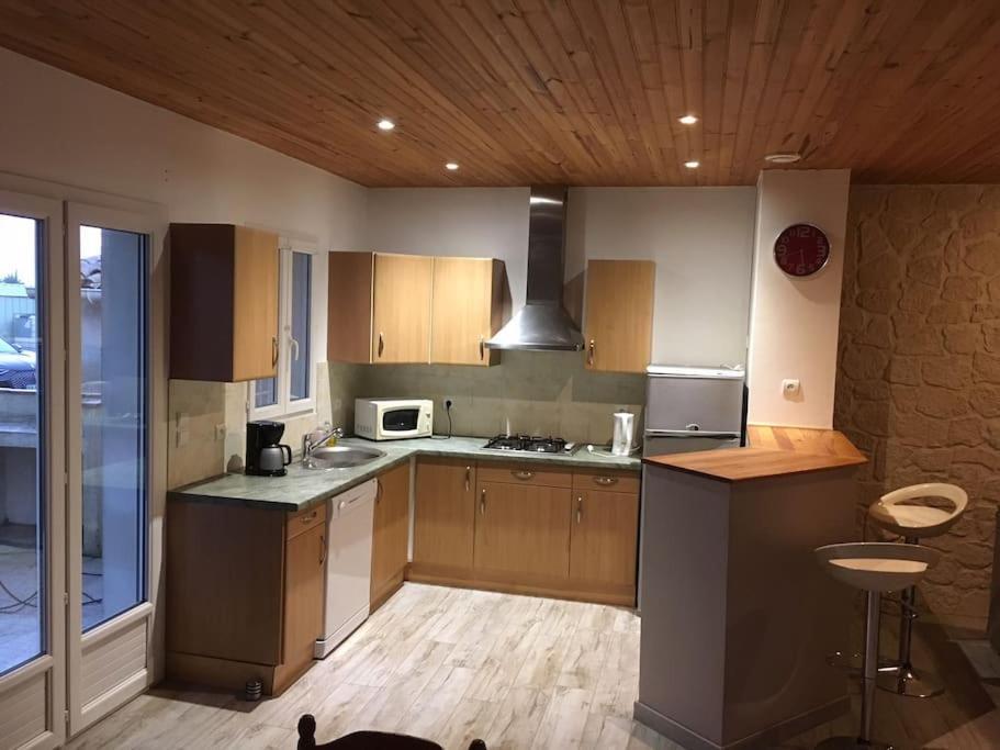Gite Aux Aspres Logement De 65M² Fontcouverte  Kültér fotó
